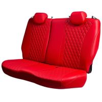 Чехлы Премиум Экокожа Байрон Ромб на Kia Spectra 2004-2011 г.в.