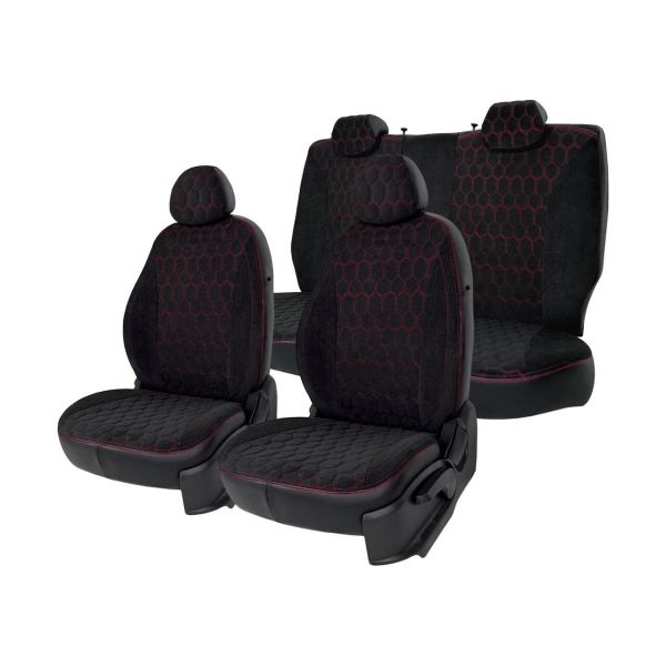 Чехлы Велюр на Hyundai Solaris 2 c 2017+