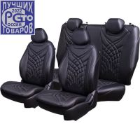 Чехлы Премиум Экокожа Байрон Президент|Жук на Opel Mokka 2012-2015 г.в.