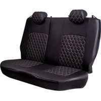 Чехлы Экокожа Турин Ромб на Fiat Albea 2002-2012 г.в.